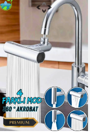 360 BATARYA VE MUSLUK BAŞLIĞI (KROM)